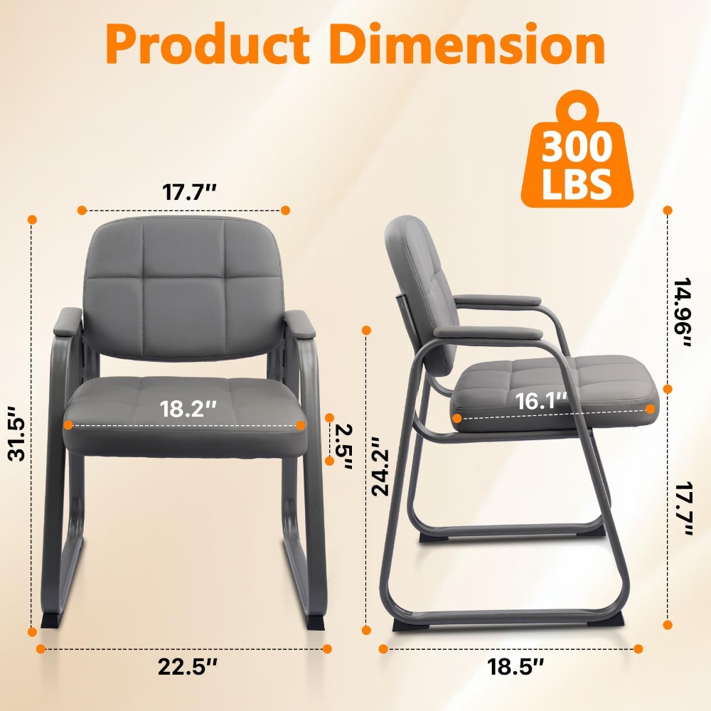 Waiting Room Guest Chair with  - đánh giá và giá Leather Desk Pad