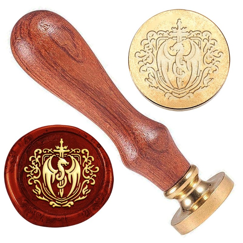 1pc Dragon Sword Wax Seal Stam - đánh giá và giá Wax Seal Stamp Set