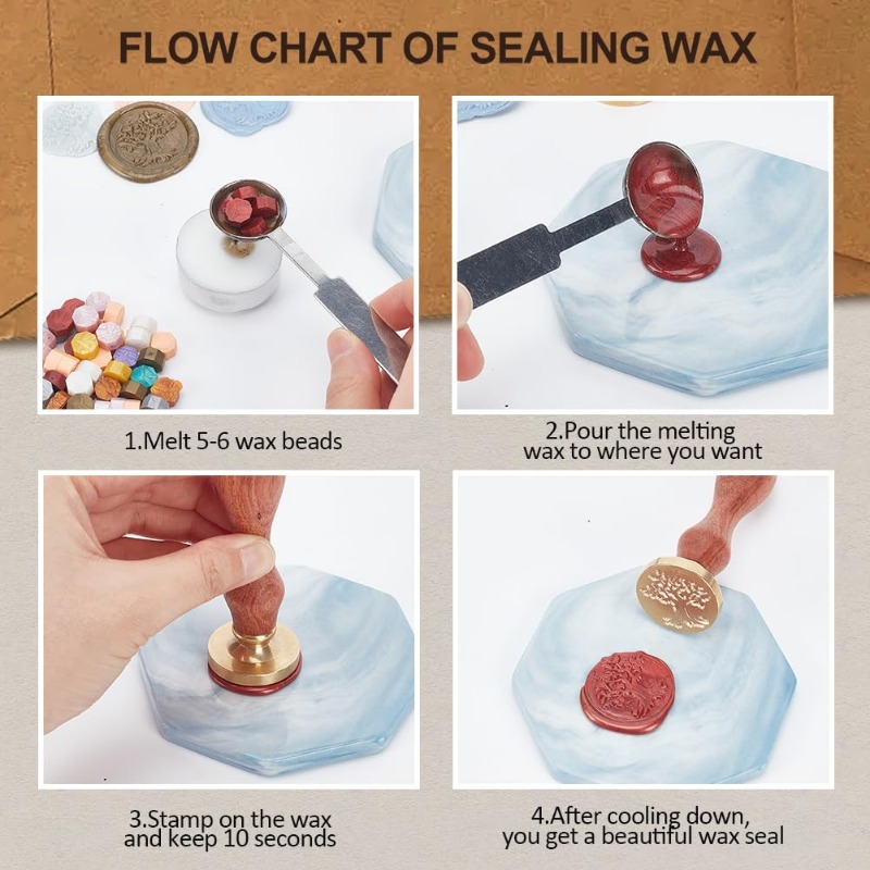 1pc Dragon Sword Wax Seal Stam - đánh giá và giá Wax Seal Stamp Set