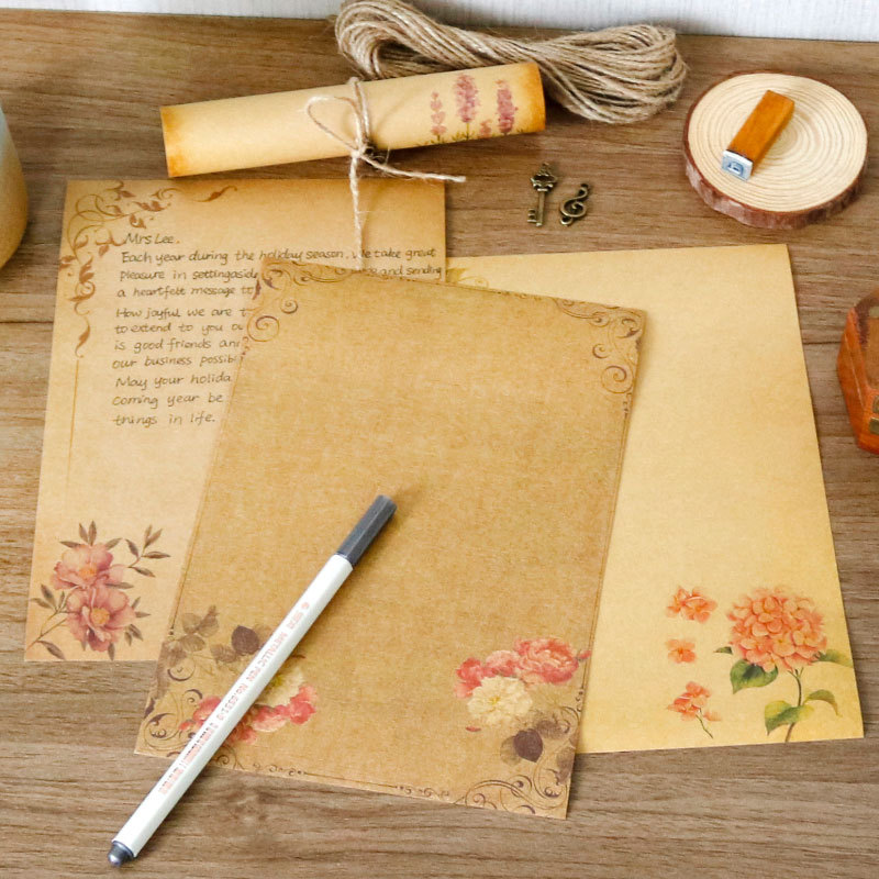 16pcs Vintage Writing Paper Ol - đánh giá và giá Ink Blotter Paper