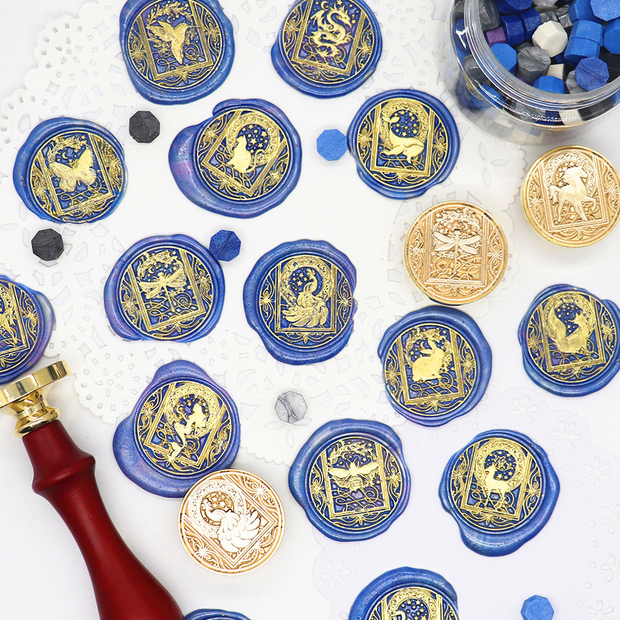 Sky Animal Wax Seal Stamp Vint - đánh giá và giá Wax Seal Stamp Set