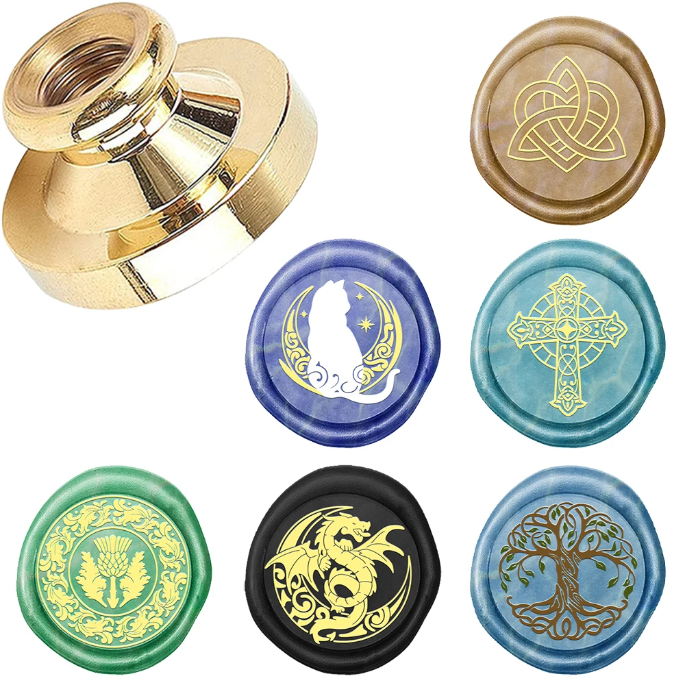 Creative Moon Rabbit Cross Dra - đánh giá và giá Wax Seal Stamp Set