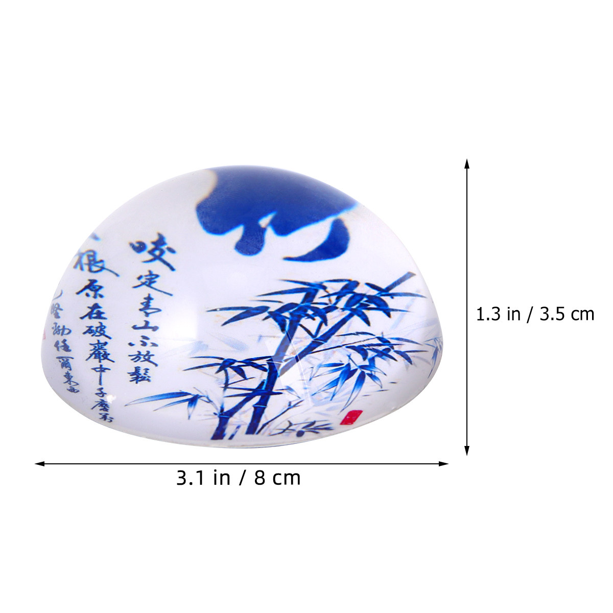 70Mm Glass Steel Crystal Hemis - đánh giá và giá Paper Weight Crystal